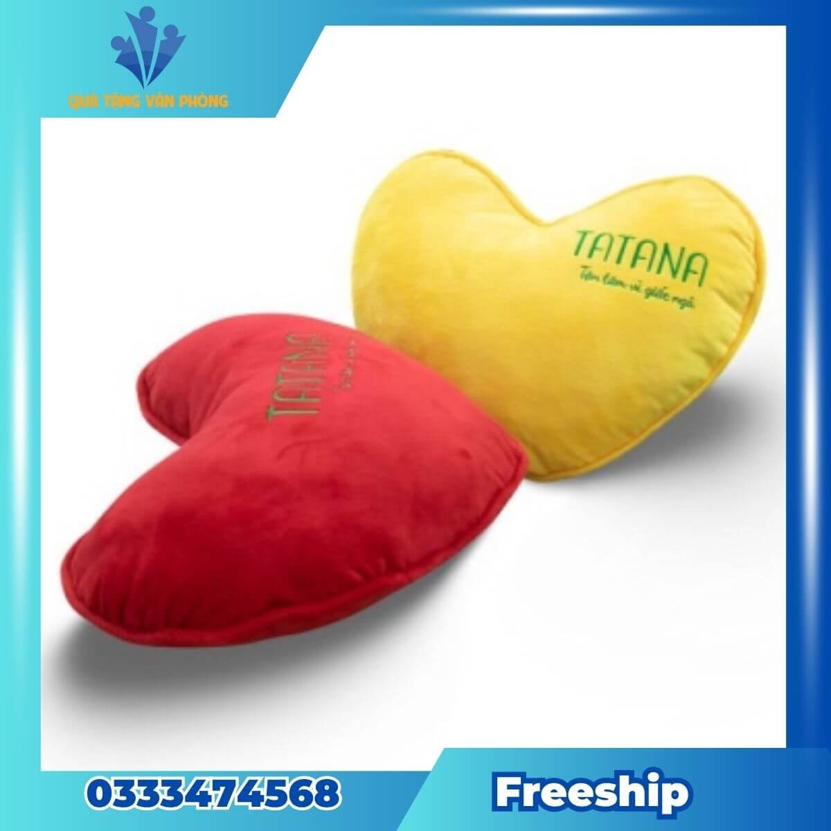 Gối tựa lưng hình trái tim