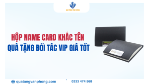 Hộp Name Card Khắc Tên Cao Cấp, Quà Tặng Đối Tác VIP
