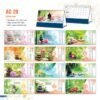 Lịch Bloc 2027 AC Mẫu AC28 - Sống Đẹp (25 x 16 cm) Quà Tặng Bàn Làm Việc Văn Phòng Hiện Đại in logo doanh nghiệp quà tặng Tết tại Quà Tặng Văn Phòng