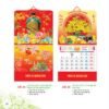 Lịch Treo Tường Lò Xo 2027 AK Mẫu AK24 (40 x 60 cm) Quà Tặng Bàn Làm Việc Văn Phòng Hiện Đại in logo doanh nghiệp quà tặng Tết tại Quà Tặng Văn Phòng