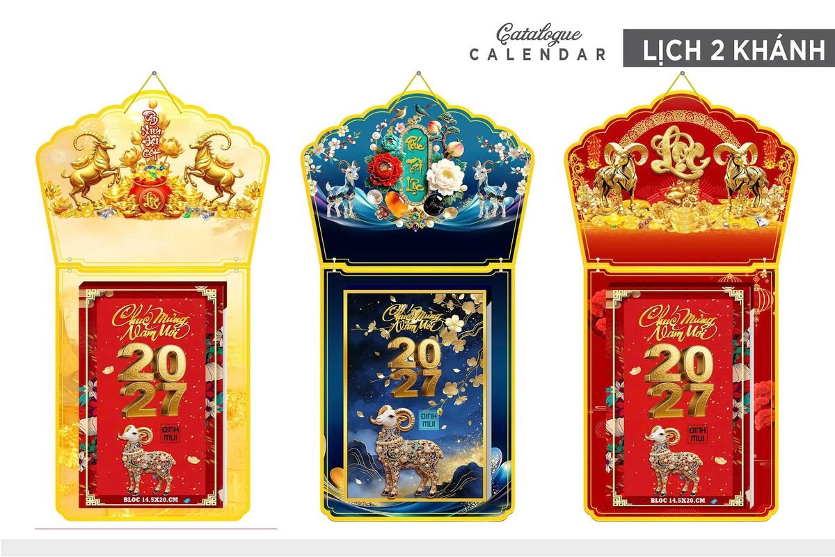 Lịch Bloc Ba Nhất 2027 Ba Nhất 2027 BN030 Quà Tặng Bàn Làm Việc Văn Phòng Hiện Đại