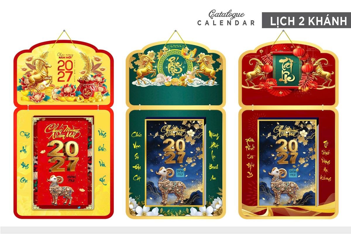 Lịch Bloc Ba Nhất 2027 Ba Nhất 2027 BN052 Quà Tặng Bàn Làm Việc Văn Phòng Hiện Đại