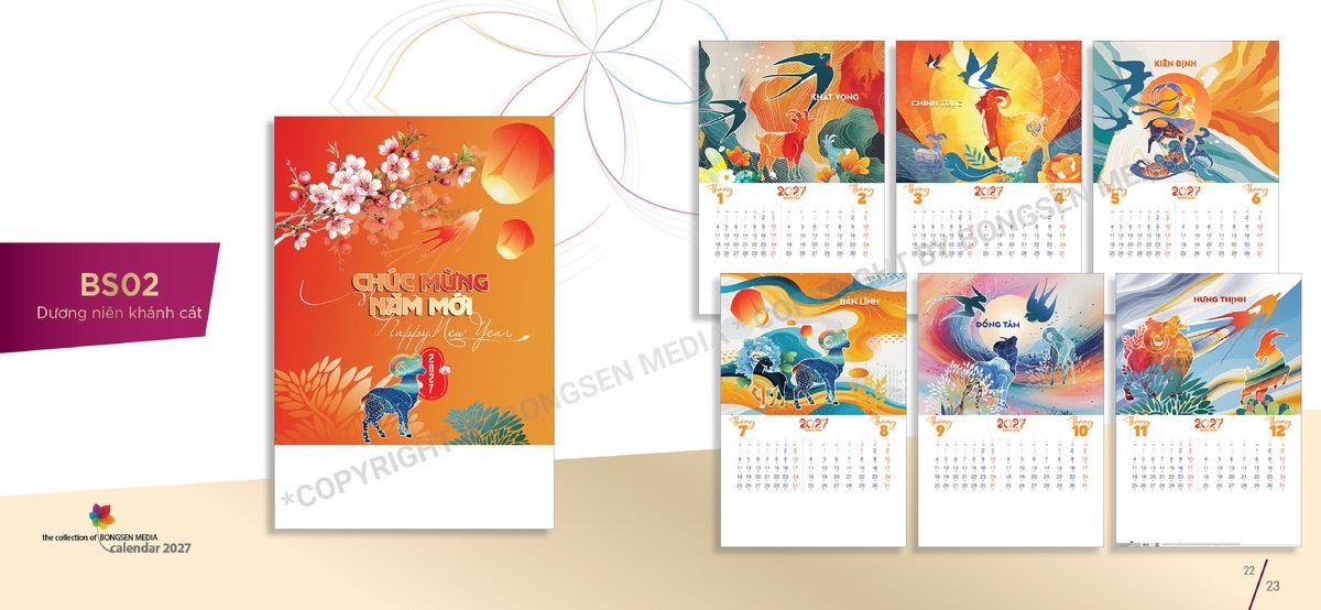 Lịch Bloc Siêu Cực Đại 2027 BS12 Quà Tặng Bàn Làm Việc Văn Phòng Hiện Đại Lịch Bloc Siêu Cực Đại 2027 BS12 Quà Tặng Bàn Làm Việc Văn Phòng Hiện Đại