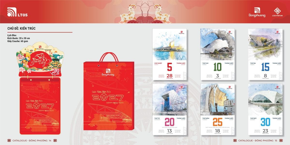 Lịch Bloc Đông Phương 2027 DP06 Quà Tặng Bàn Làm Việc Văn Phòng Hiện Đại Lịch Bloc Đông Phương 2027 DP06 Quà Tặng Bàn Làm Việc Văn Phòng Hiện Đại