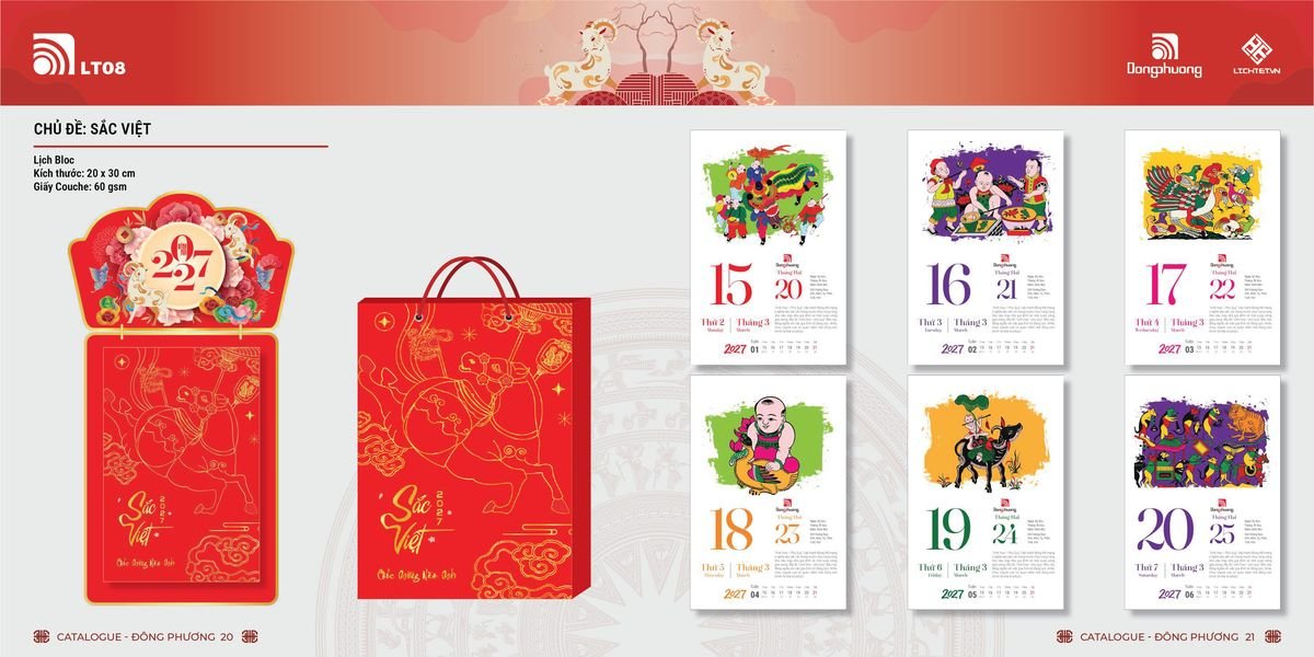 Lịch Bloc Đông Phương 2027 DP09 Quà Tặng Bàn Làm Việc Văn Phòng Hiện Đại Lịch Bloc Đông Phương 2027 DP09 Quà Tặng Bàn Làm Việc Văn Phòng Hiện Đại