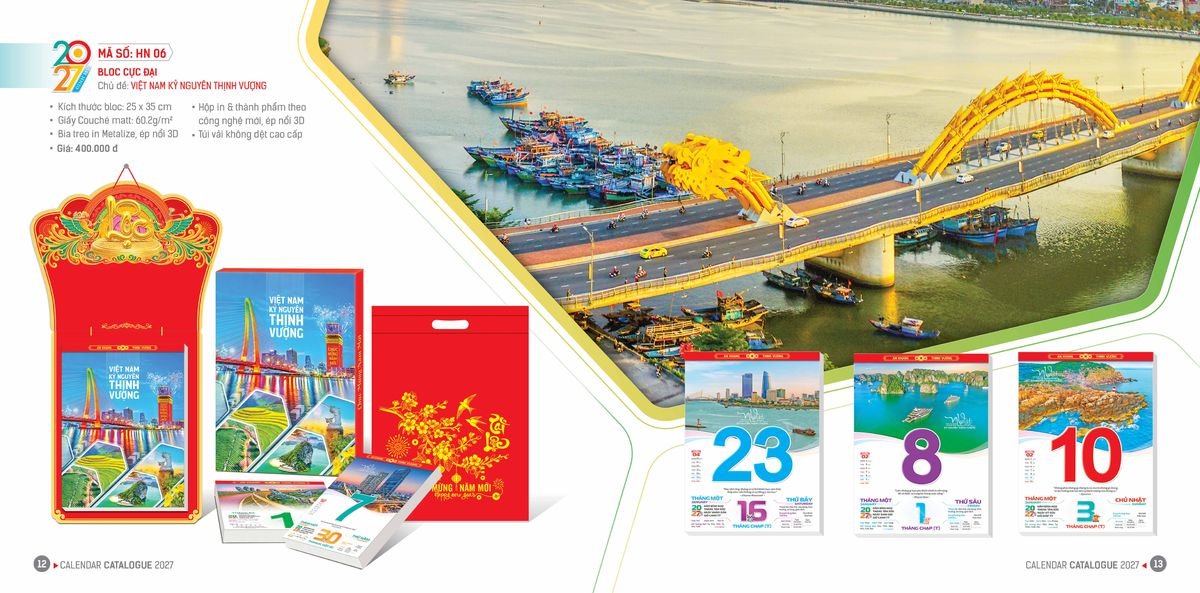 Lịch Bloc Hoa Niên 2027 Đông Phương DPHN05 Quà Tặng Bàn Làm Việc Văn Phòng Hiện Đại Lịch Bloc Hoa Niên 2027 Đông Phương DPHN05 Quà Tặng Bàn Làm Việc Văn Phòng Hiện Đại