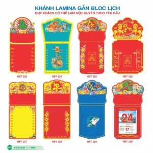 Lịch Bìa Treo 2027 HBT Mẫu HBT232 (40 x 62 cm) Quà Tặng Bàn Làm Việc Văn Phòng Hiện Đại in logo doanh nghiệp quà tặng Tết tại Quà Tặng Văn Phòng