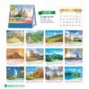 Lịch Để Bàn 2027 HBT Mẫu HBT40 (19 x 21cm) Quà Tặng Bàn Làm Việc Văn Phòng Hiện Đại in logo doanh nghiệp quà tặng Tết tại Quà Tặng Văn Phòng