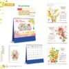 Lịch Để Bàn 2027 HT Mẫu HT78 (18 x 21cm) Quà Tặng Bàn Làm Việc Văn Phòng Hiện Đại in logo doanh nghiệp quà tặng Tết tại Quà Tặng Văn Phòng