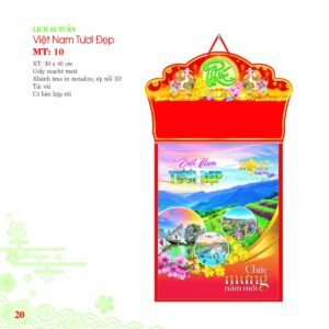 Lịch Bloc 2027 MT Mẫu MT10 (30 x 40cm) Quà Tặng Bàn Làm Việc Văn Phòng Hiện Đại in logo doanh nghiệp quà tặng Tết tại Quà Tặng Văn Phòng
