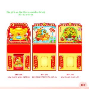 Bìa Lò Xo Dán Bloc 2027 MT Mẫu MT102 (30 x 60cm) Quà Tặng Bàn Làm Việc Văn Phòng Hiện Đại in logo doanh nghiệp quà tặng Tết tại Quà Tặng Văn Phòng