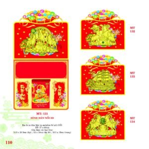 Bìa Lò Xo Dán Bloc 2027 MT Mẫu MT131 (37 x 68cm) Quà Tặng Bàn Làm Việc Văn Phòng Hiện Đại in logo doanh nghiệp quà tặng Tết tại Quà Tặng Văn Phòng