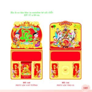 Bìa Lò Xo Dán Bloc 2027 MT Mẫu MT143 (37 x 68cm) Quà Tặng Bàn Làm Việc Văn Phòng Hiện Đại in logo doanh nghiệp quà tặng Tết tại Quà Tặng Văn Phòng
