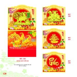 Lịch Treo Tường Lò Xo 2027 MT Mẫu MT166 (37 x 68cm) Quà Tặng Bàn Làm Việc Văn Phòng Hiện Đại in logo doanh nghiệp quà tặng Tết tại Quà Tặng Văn Phòng