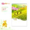 Lịch Treo Tường Lò Xo 2027 MT Mẫu MT17 (40 x 60cm) Quà Tặng Bàn Làm Việc Văn Phòng Hiện Đại in logo doanh nghiệp quà tặng Tết tại Quà Tặng Văn Phòng