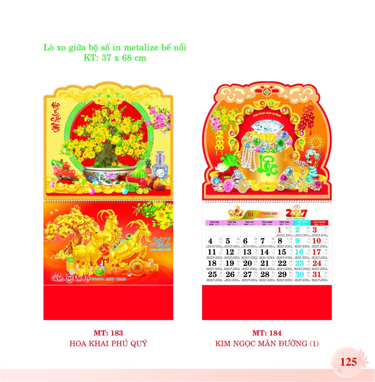 Lịch Treo Tường Lò Xo 2027 MT Mẫu MT184 - Kim Ngọc Mãn Đường (37 x 68cm) Quà Tặng Bàn Làm Việc Văn Phòng Hiện Đại Lịch Treo Tường Lò Xo 2027 MT Mẫu MT184 - Kim Ngọc Mãn Đường (37 x 68cm) Quà Tặng Bàn Làm Việc Văn Phòng Hiện Đại in logo doanh nghiệp quà tặng Tết tại Quà Tặng Văn Phòng