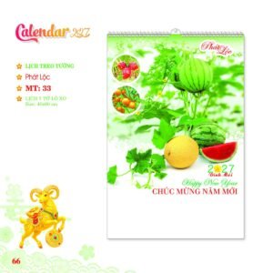 Lịch Treo Tường Lò Xo 2027 MT Mẫu MT33 (40 x 60cm) Quà Tặng Bàn Làm Việc Văn Phòng Hiện Đại in logo doanh nghiệp quà tặng Tết tại Quà Tặng Văn Phòng