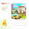 Lịch Treo Tường Lò Xo 2027 MT Mẫu MT37 (40 x 60cm) Quà Tặng Bàn Làm Việc Văn Phòng Hiện Đại in logo doanh nghiệp quà tặng Tết tại Quà Tặng Văn Phòng
