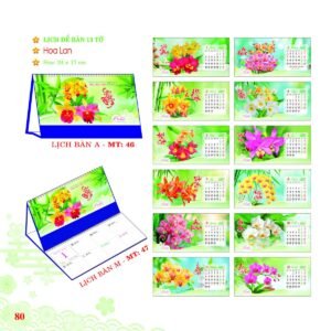 Lịch Để Bàn 2027 MT Mẫu MT47 (24 x 17cm) Quà Tặng Bàn Làm Việc Văn Phòng Hiện Đại in logo doanh nghiệp quà tặng Tết tại Quà Tặng Văn Phòng