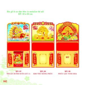 Bìa Lò Xo Dán Bloc 2027 MT Mẫu MT97 - Thuận Buồm Xuôi Gió (30 x 60cm) Quà Tặng Bàn Làm Việc Văn Phòng Hiện Đại in logo doanh nghiệp quà tặng Tết tại Quà Tặng Văn Phòng