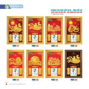 Lịch Bloc 2027 NB Mẫu NB151 (49 x 78cm) Quà Tặng Bàn Làm Việc Văn Phòng Hiện Đại in logo doanh nghiệp quà tặng Tết tại Quà Tặng Văn Phòng
