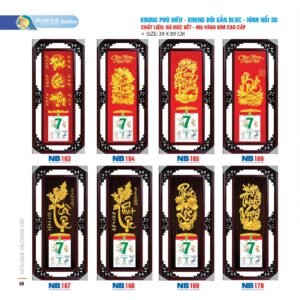 Lịch Bloc 2027 NB Mẫu NB166 (39 x 89cm) Quà Tặng Bàn Làm Việc Văn Phòng Hiện Đại in logo doanh nghiệp quà tặng Tết tại Quà Tặng Văn Phòng