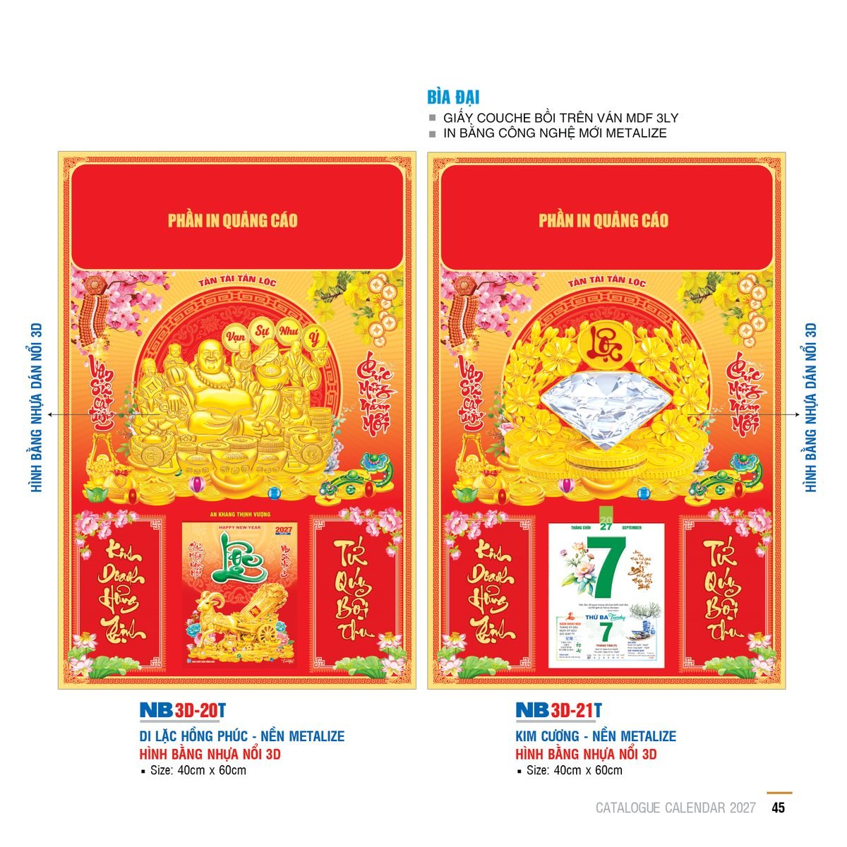 Lịch Bìa Treo 2027 NB Mẫu NB3D20T (29 x 41 cm) Quà Tặng Bàn Làm Việc Văn Phòng Hiện Đại Lịch Bìa Treo 2027 NB Mẫu NB3D20T (29 x 41 cm) Quà Tặng Bàn Làm Việc Văn Phòng Hiện Đại in logo doanh nghiệp quà tặng Tết tại Quà Tặng Văn Phòng