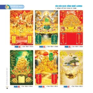 Bìa Lò Xo Dán Bloc 2027 NB Mẫu NB95 (40 x 60cm) Quà Tặng Bàn Làm Việc Văn Phòng Hiện Đại in logo doanh nghiệp quà tặng Tết tại Quà Tặng Văn Phòng