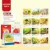 Lịch Bàn Chữ A 2027 NHA Mẫu NHA94 (17 x 19cm) Quà Tặng Bàn Làm Việc Văn Phòng Hiện Đại in logo doanh nghiệp quà tặng Tết tại Quà Tặng Văn Phòng