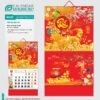 Lịch Bìa Treo 2027 NH Mẫu NH2021 (37 x 68cm) Quà Tặng Bàn Làm Việc Văn Phòng Hiện Đại in logo doanh nghiệp quà tặng Tết tại Quà Tặng Văn Phòng