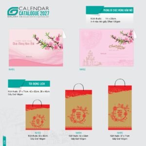 Lịch Bloc 2027 NH Mẫu NH84 (14 x 20cm) Quà Tặng Bàn Làm Việc Văn Phòng Hiện Đại in logo doanh nghiệp quà tặng Tết tại Quà Tặng Văn Phòng