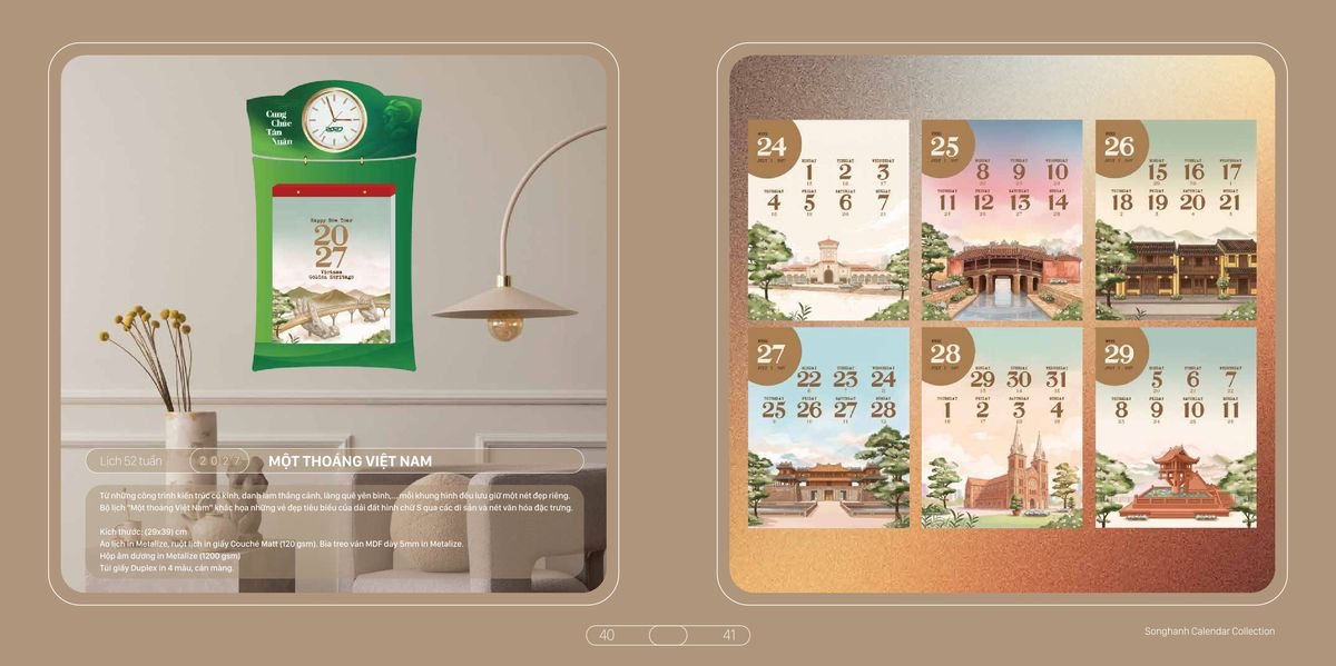 Lịch Bloc Cao Cấp SH 2027 SH15 Quà Tặng Bàn Làm Việc Văn Phòng Hiện Đại Lịch Bloc Cao Cấp SH 2027 SH15 Quà Tặng Bàn Làm Việc Văn Phòng Hiện Đại