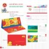 Lịch Để Bàn 2027 TD Mẫu TD43 (14 x 24cm) Quà Tặng Bàn Làm Việc Văn Phòng Hiện Đại in logo doanh nghiệp quà tặng Tết tại Quà Tặng Văn Phòng
