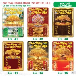 Lịch Bìa Treo 2027 TS Mẫu TS-64 (40 x 60 cm) Quà Tặng Bàn Làm Việc Văn Phòng Hiện Đại