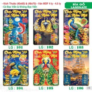 Lịch Bìa Treo 2027 TS Mẫu TS-74 (40 x 60 cm) Quà Tặng Bàn Làm Việc Văn Phòng Hiện Đại
