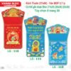 Lịch Bloc Siêu Đại 2027 TS Mẫu TS-77 (37 x 66 cm) Quà Tặng Bàn Làm Việc Văn Phòng Hiện Đại