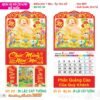 Lịch Treo Tường Lò Xo 2027 TS Mẫu TS-9 (37 x 70 cm) Quà Tặng Bàn Làm Việc Văn Phòng Hiện Đại