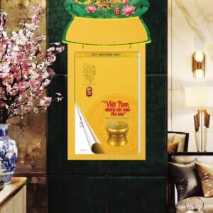 Lịch Bloc 2027 VHVN Mẫu VHVN-02 (29 x 41 cm) Quà Tặng Bàn Làm Việc Văn Phòng Hiện Đại