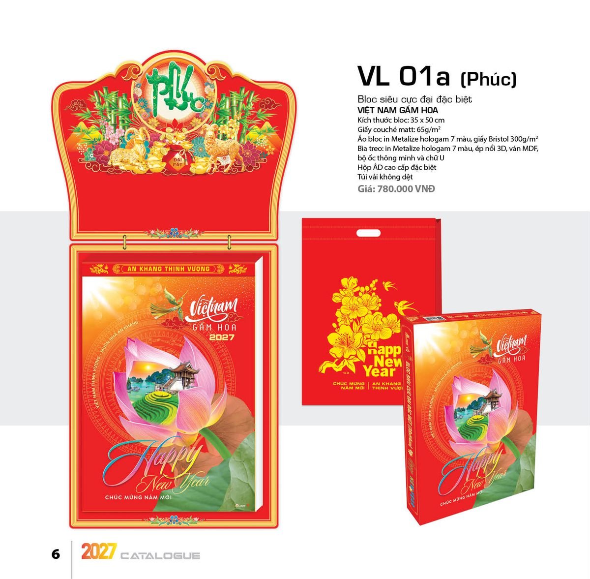 Lịch Bloc Siêu Cực Đại 2027 VL Mẫu VL01A (35 x 50cm) Quà Tặng Bàn Làm Việc Văn Phòng Hiện Đại Lịch Bloc Siêu Cực Đại 2027 VL Mẫu VL01A (35 x 50cm) Quà Tặng Bàn Làm Việc Văn Phòng Hiện Đại in logo doanh nghiệp quà tặng Tết tại Quà Tặng Văn Phòng