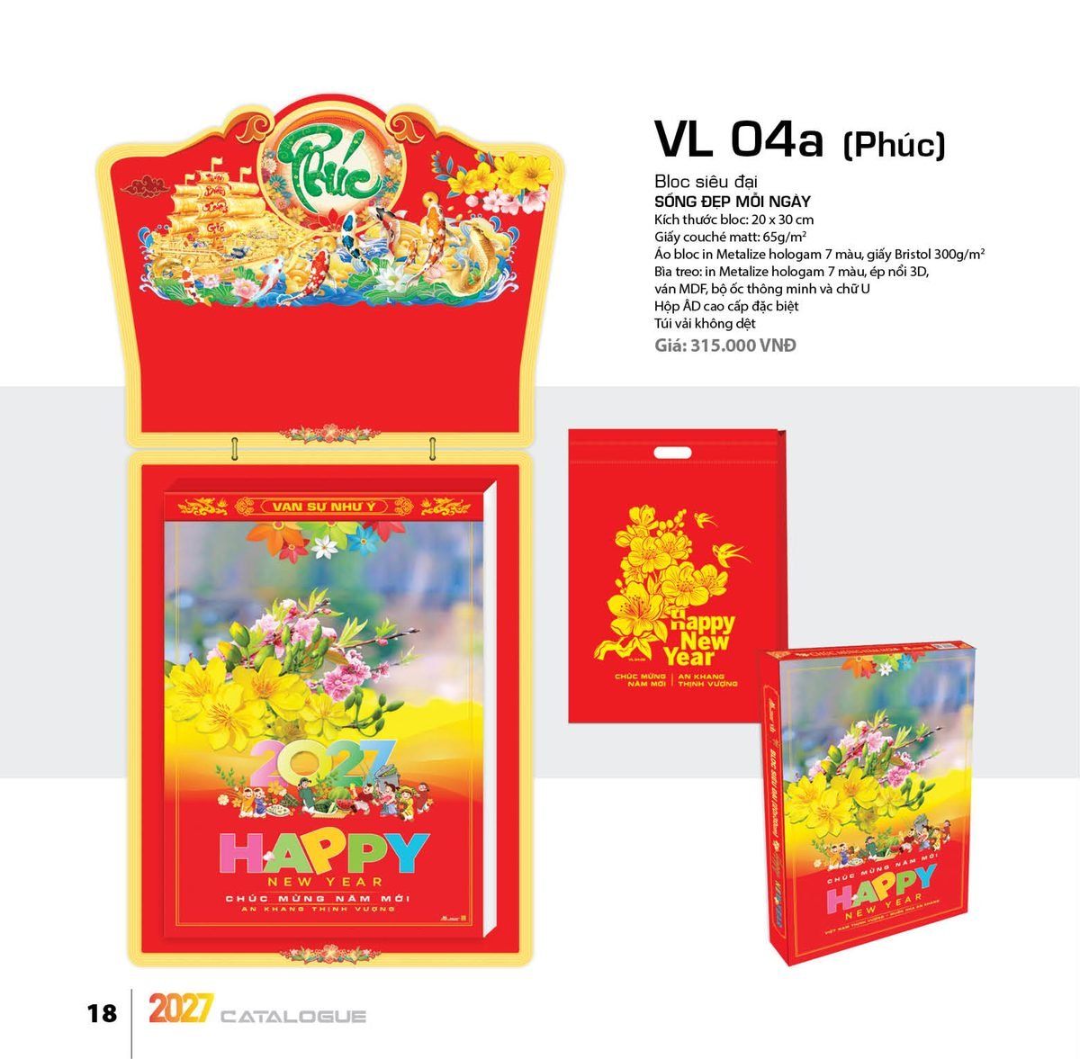 Lịch Bloc Siêu Đại 2027 VL Mẫu VL04A (20 x 30cm) Quà Tặng Bàn Làm Việc Văn Phòng Hiện Đại Lịch Bloc Siêu Đại 2027 VL Mẫu VL04A (20 x 30cm) Quà Tặng Bàn Làm Việc Văn Phòng Hiện Đại in logo doanh nghiệp quà tặng Tết tại Quà Tặng Văn Phòng