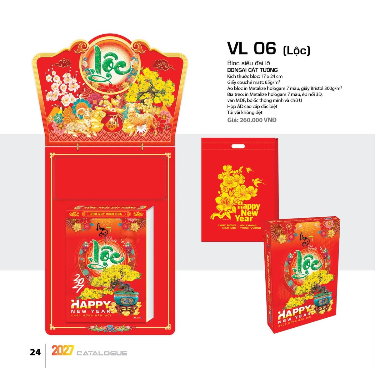 Lịch Bloc Siêu Đại 2027 VL Mẫu VL06 (17 x 24cm) Quà Tặng Bàn Làm Việc Văn Phòng Hiện Đại Lịch Bloc Siêu Đại 2027 VL Mẫu VL06 (17 x 24cm) Quà Tặng Bàn Làm Việc Văn Phòng Hiện Đại in logo doanh nghiệp quà tặng Tết tại Quà Tặng Văn Phòng