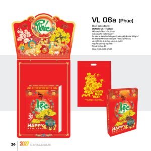 Lịch Bloc Siêu Đại 2027 VL Mẫu VL06A (17 x 24cm) Quà Tặng Bàn Làm Việc Văn Phòng Hiện Đại in logo doanh nghiệp quà tặng Tết tại Quà Tặng Văn Phòng
