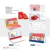 Lịch Bàn Chữ M (Có Note 52 Tuần) 2027 VL Mẫu VLLB09 (24 x 11cm) Quà Tặng Bàn Làm Việc Văn Phòng Hiện Đại in logo doanh nghiệp quà tặng Tết tại Quà Tặng Văn Phòng