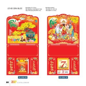 Lịch Treo Tường Lò Xo 2027 VL Mẫu VLLXG09 (37 x 70cm) Quà Tặng Bàn Làm Việc Văn Phòng Hiện Đại in logo doanh nghiệp quà tặng Tết tại Quà Tặng Văn Phòng
